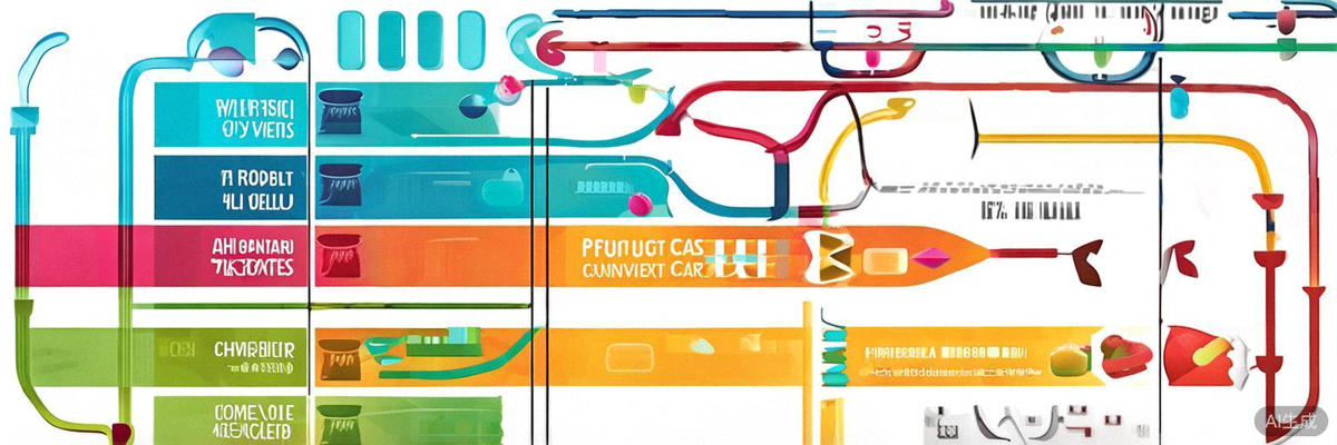 用户购物转化漏斗可视化图表，清晰展示从访问到支付各环节的转化与流失情况