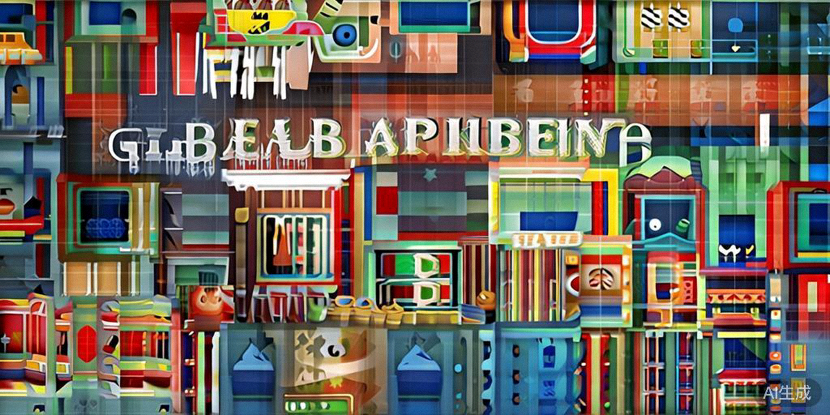 全球地图上叠加商品图标与上升趋势箭头，象征跨境电商选品与市场增长